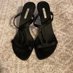 Square toe strappy sandals size 9 Anne Klein